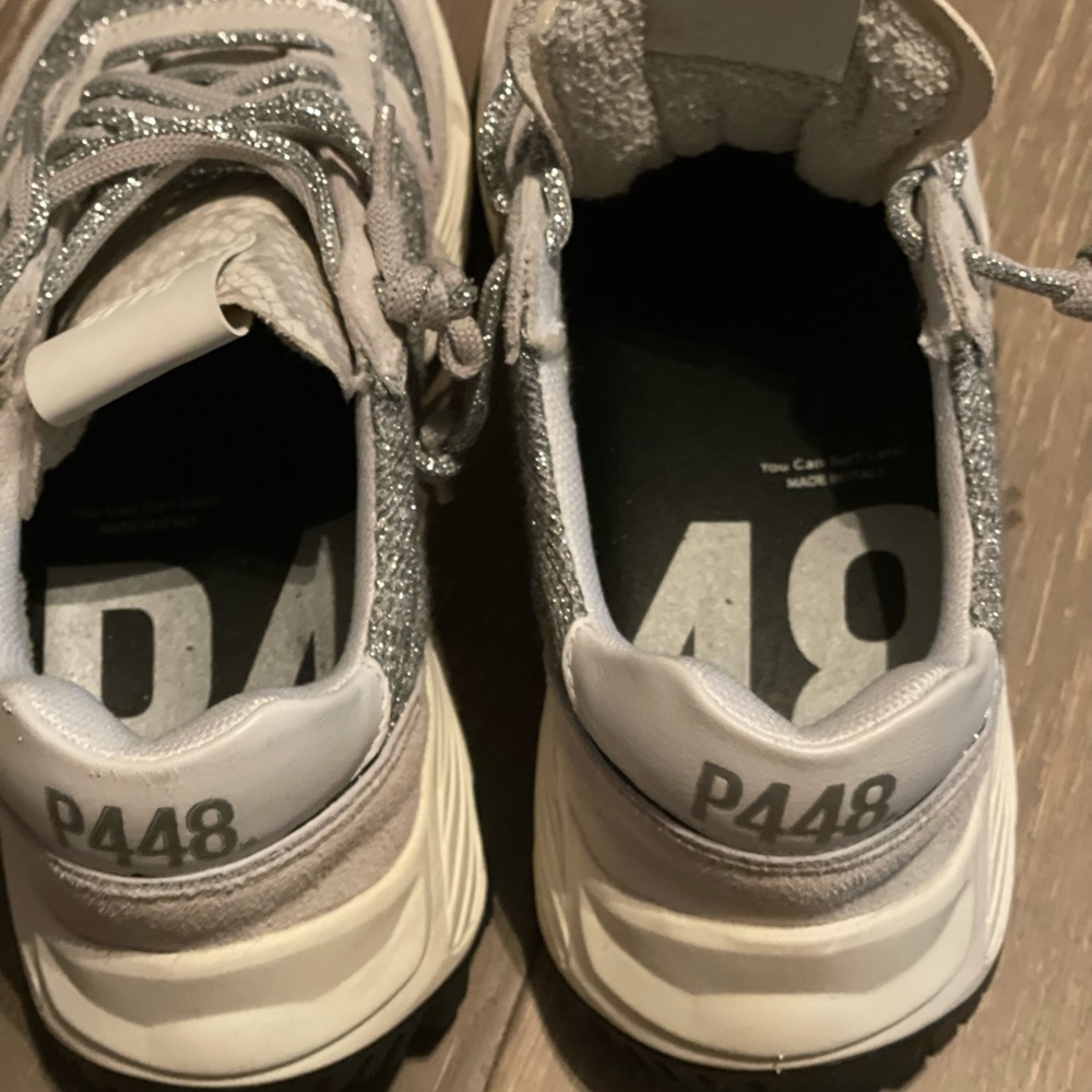 Never worn… they are slight big